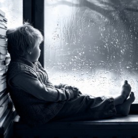 动物与孩子的纯真画面 Elena Shumilova的儿子写真