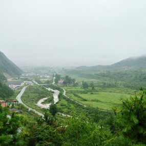 太白黄柏塬美景