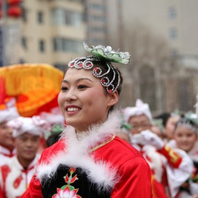 2013延安元宵社火巡游（儿子作品）