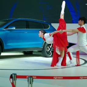 五一车展之双人舞