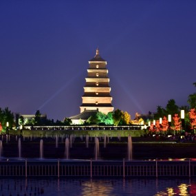 西安大雁塔的风采