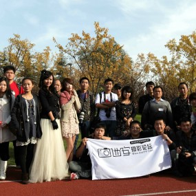 2010年11月7日城市运动公园摄影活动合影