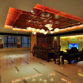 中式会所室内照片