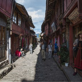 丽江古城（海报风格）