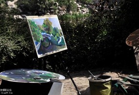 看到这情景，想起了我年轻的时候。