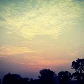 夕阳西下