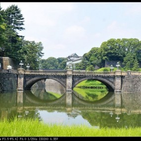 东京の皇宫外景---皇居外苑二重桥风光