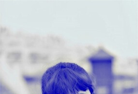 天坛遇到的外国小天使