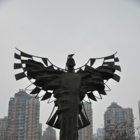 潍坊游-德日建筑，风筝博物馆