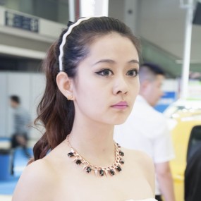 五一车展车模