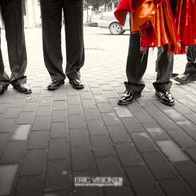 新拍的一组婚礼纪实片