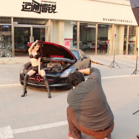 黑色美人SLS 花絮