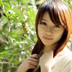 清纯女生人像