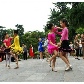 观少儿拉丁舞表演