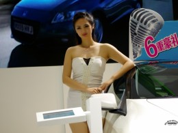 五一车展···车模若干