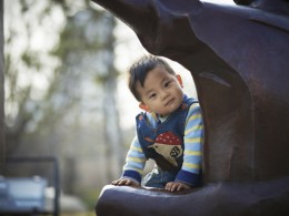 我家小雨的春游，呵呵