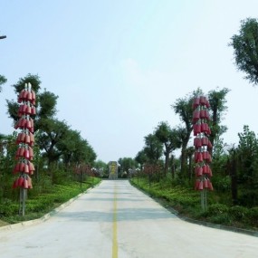 ——石羊农庄巧遇当代著名书法家刘克让——