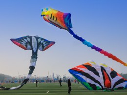 咸阳渭河国际风筝节掠影