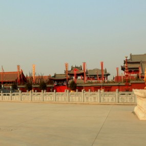 老袁习作：‘冬日财神庙’