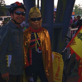 2013年环中国赛业余赛“美利达”自行车西安站之花絮