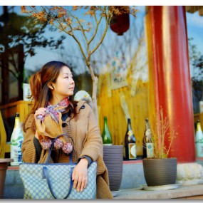 秋意浓 暖初冬 女神出没