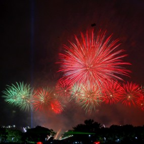 记住烟花那短暂而又美丽的瞬间