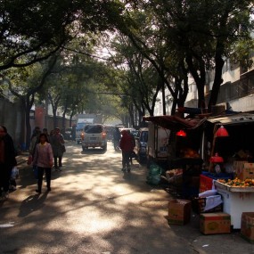 赶早市