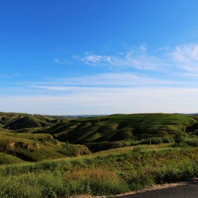 初秋的陕北风光