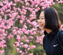 在兴庆公园遇到的小美女