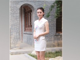 古城永兴坊拍旗袍丽人