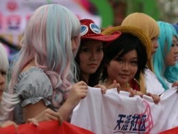 世博园里的--COSPLAY