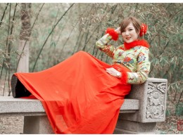 在雾霾天气下拍美女