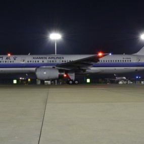 夜拍白云机场之757系列