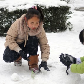 戏雪