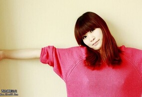 冬天想着春天的桃红