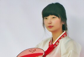 一张韩国小姑娘