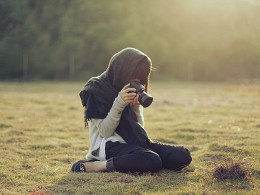 冬日，逆光的温暖