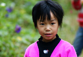 和爸爸照风景拍的。