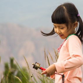 儿童抓拍一张！