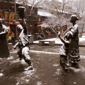 20130209古城喜降瑞雪兆丰年