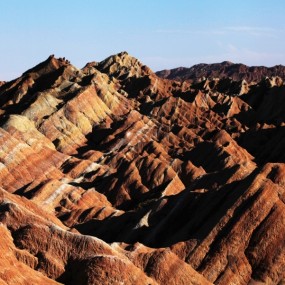 张掖丹霞的绝色诱惑