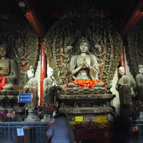 大年初一，蓝田水陆庵的香火