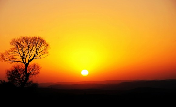 夕阳小景