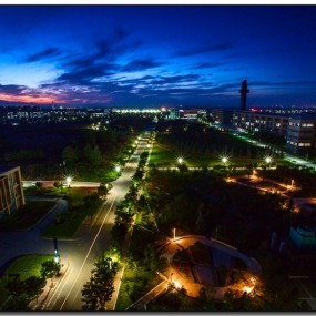 借着晚霞之名，重回校园