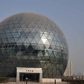 参观陕西自然博物馆